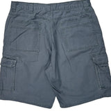 Wrangler Cargo Shorts - 34W 10L Gray Cotton