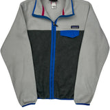 Synchilla Patagonia Fleece Jacket - Medium Blue Polyester