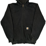 Carhartt Hoodie - Medium Black Cotton