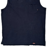 Dickies Tank Top - 2XL Black Cotton