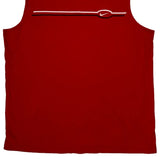 Nike Tank Top - Medium Red Cotton