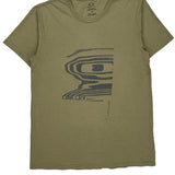 Oakley T-Shirt - Large Khaki Cotton