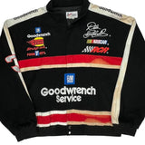 Dale Earnhardt Chase Authentics Nascar Varsity Jacket - XL Black Cotton
