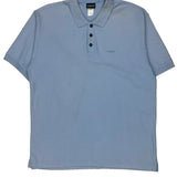 Patagonia Polo Shirt - Large Blue Cotton