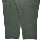 Carhartt Carpenter Trousers - 36W 30L Green Cotton