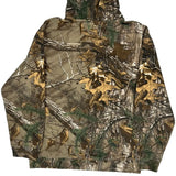 Realtree Camo Hoodie - Medium Khaki Polyester