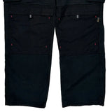 Tuff Stuff Cargo Pants - 33W 30L Black Cotton