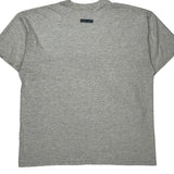 Nike Graphic T-Shirt - Large Grey Cotton
