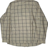 Patagonia Checked Shirt - XL Beige Cotton