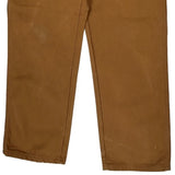 Dickies Carpenter Trousers - 32W 30L Brown Cotton