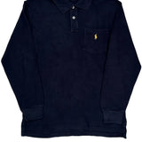 Polo By Ralph Lauren Polo Shirt - Large Navy Cotton