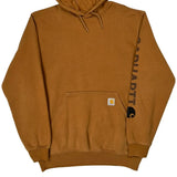 Loose Fit Carhartt Hoodie - Medium Brown Cotton