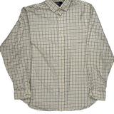 Polo By Ralph Lauren Checked Shirt - XL Blue Cotton