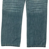 Epic Hero Studded Jeans - 34W 32L Blue Cotton Blend