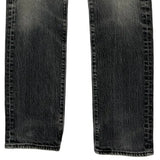 Levis 501 Slim Jeans - 32W 31L Grey Cotton