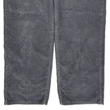 569 Loose Straight Levis Jeans - 38W 28L Gray Cotton Blend