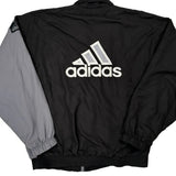 Adidas Track Jacket - Medium Black Polyester