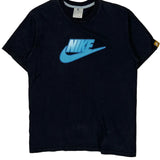 Sportswear Nike Graphic T-Shirt - Large Blue Cotton