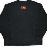 Rez Graphic Long Sleeve T-Shirt - 2XL Black Cotton