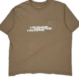 Visionare Carhartt T-Shirt - 2XL Brown Cotton