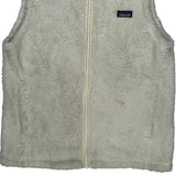 Patagonia Fleece Vest - 2XL Cream Polyester