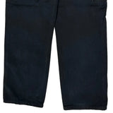 Carhartt Carpenter Trousers - 36W 32L Black Cotton