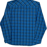 Oakley Checked Shirt - XL Blue Cotton