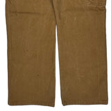 Dickies Carpenter Pants - 35W 30L Brown Cotton