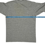 Single Stitch Unbranded T-Shirt - Medium Gray Cotton Blend