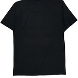 Single Stitch Screen Stars Graphic T-Shirt - Medium Black Cotton Blend