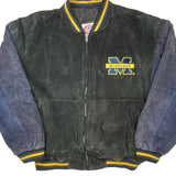 Michigan Unbranded College Varsity Jacket - XL Black Cotton