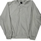 Nike Golf Windbreaker - Large Grey Polyester