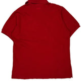 Lacoste Polo Shirt - XL Red Cotton