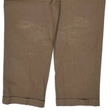 Polo By Ralph Lauren Trousers - 36W 28L Brown Cotton