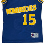 Golden State Warriors Champion #15 Sprewell Jersey - Small Blue Polyester