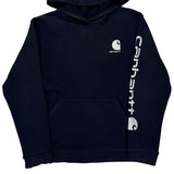 Carhartt Hoodie - XL Navy Cotton