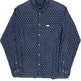 Tommy Hilfiger Shirt - Large Blue Cotton