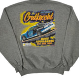 Racing Jerzees Graphic Sweatshirt - 2XL Gray Polyester Blend