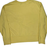 Polo By Ralph Lauren Sweatshirt - Large Yellow Cotton