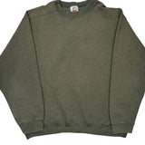 Wilson Sweatshirt - 2XL Green Cotton Blend