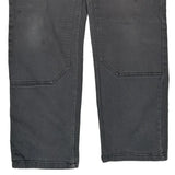 Cat Carpenter Trousers - 28W 30L Grey Cotton