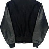 Unbranded Varsity Jacket - Large Black Leather