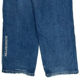 Billabong Wide Leg Jeans - 31W 30L Blue Denim