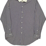 Polo By Ralph Lauren Striped Shirt - Medium Multicoloured Cotton