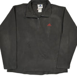 Adidas Fleece - Large Gray Polyester