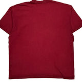Nike T-Shirt - 2XL Red Cotton