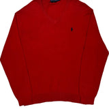 Polo By Ralph Lauren Sweater - XL Red Cotton