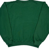 90S Blank Unbranded Sweatshirt - Medium Green Cotton