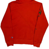 Champion Hoodie - Large Red Cotton