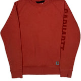 Carhartt Sweatshirt - Medium Red Cotton